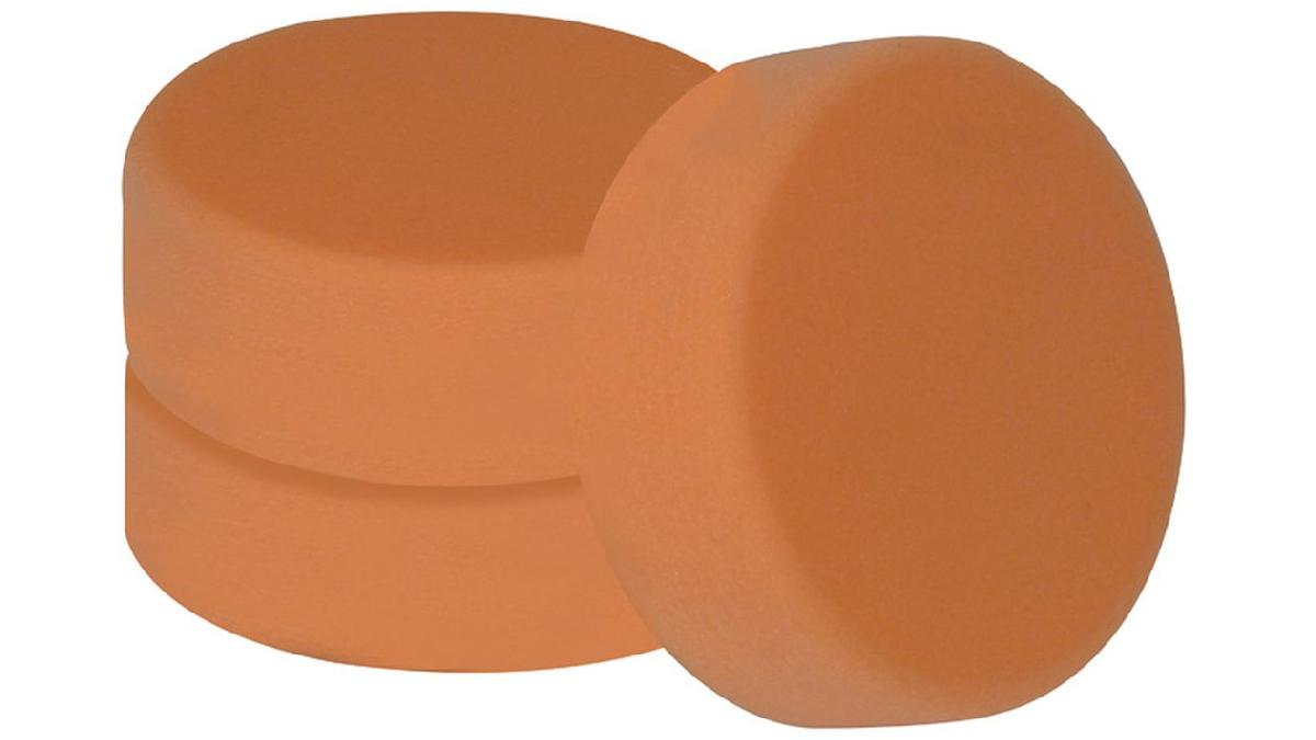 Set+d%27%C3%89ponges+de+Polissage+150mm+Orange%2FSoft%2C+3-pi%C3%A8ces